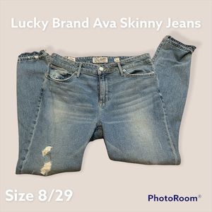 Lucky Brand Ava Skinny Jeans Size 8